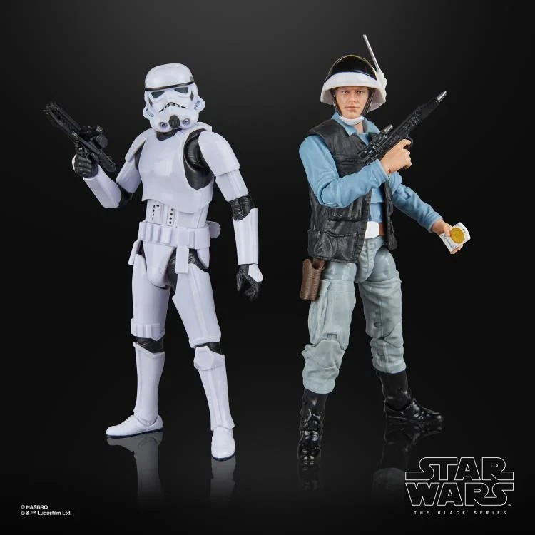 ANH REBEL FLEET TROOPER & STORMTROOPER PAQUETE DE 2 STAR WARS THE BLACK SERIES 6" NUEVO Foto 3 de 3