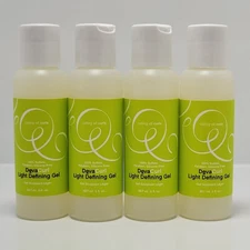 Deva Curl LIGHT Defining Gel Soft Hold No Crunch Styler 3 oz | Pack of 4 | New