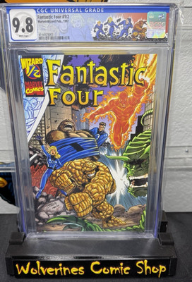Wizard Magazine Exclusive #1/2 Fantastic Four CGC 9.8 w/ Custom Label & COA