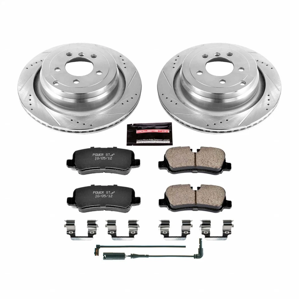 Kit de frenos Power Stop para Land Rover Range Rover 2006-2012 trasero Z23 Evolution Foto 2 de 4