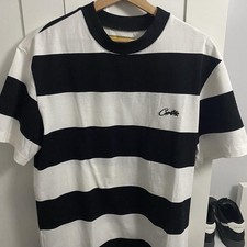 Corteiz Camiseta Rallas Blanco Negro S