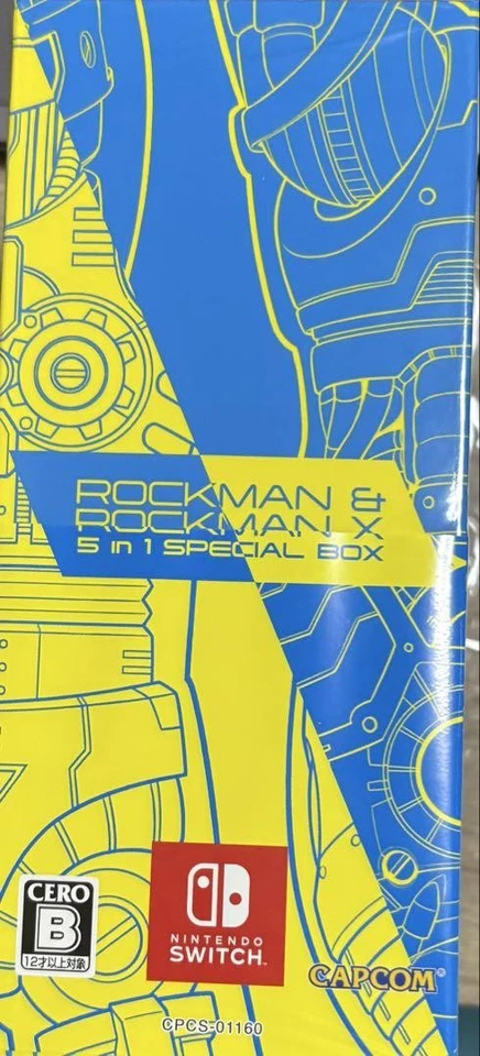 Capcom Rockman 5in1 Special Limited Box Nintendo Switch Storage Box Japan - Image 2 of 4