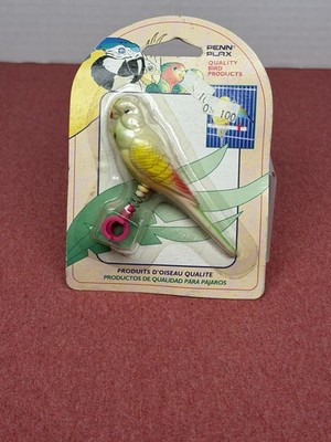 Penn-Plax  Acrylic Bird Figure Small size on spring Easily attaches 3'' tall new