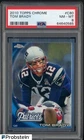2010 Topps Chrome #C80 Tom Brady New England Patriots PSA 8 NM-MT