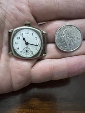 Elgin Wristwatch Circa 1919 Size 3/0 Not Running Very Cool
