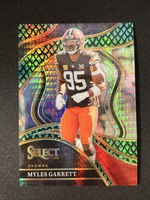 2023 Panini Select - Club Level Dragon Scale Myles Garrett /70 (Case Hit) DPOY