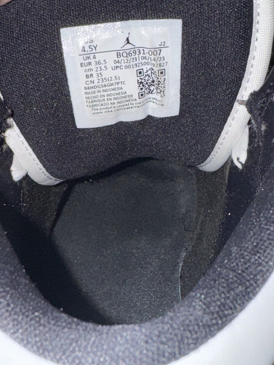 Nike Air Jordan 1 Mid GS Black Metallic Gold White BQ6931