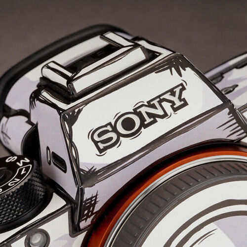 Recubrimiento de calcomanía estilizada Sony A7III A7RIII A7IV A7RV cámara pegatina vinilo envoltura película - Imagen 4 de 8