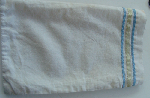 Cuscino vintage ragazza americana cotone bianco con federa per bambola 18" 8,5x4,5" - Foto 6 di 9