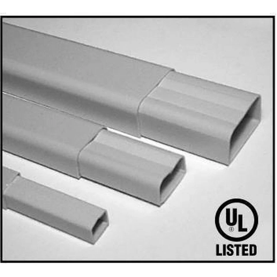 Wire Hider Raceway 4' blanco 1,5" de ancho (paquete al por menor) Foto 3 de 3