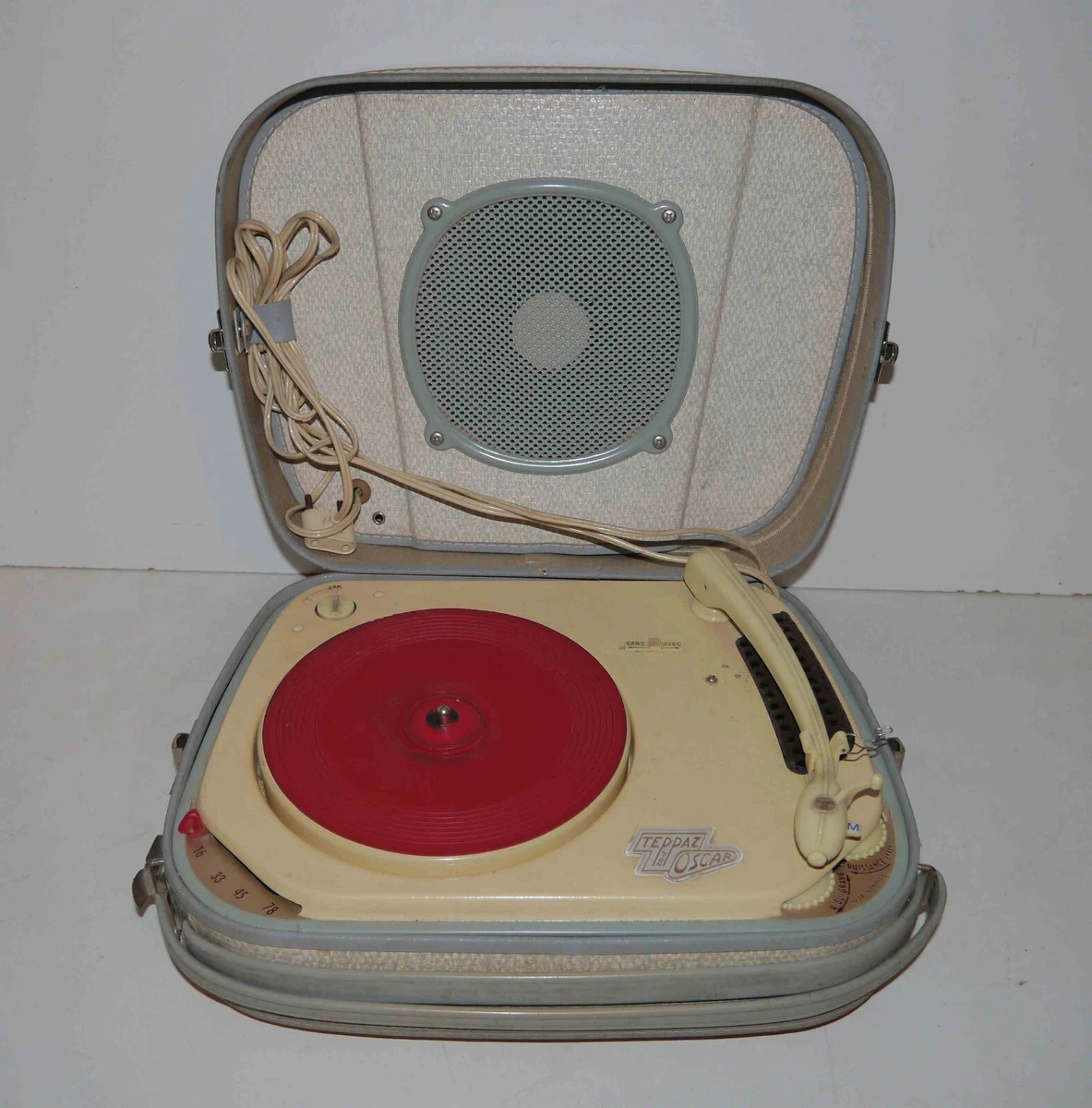 Electrophone Teppaz Oscar (#15) Vintage - À Restaurer - Made In France