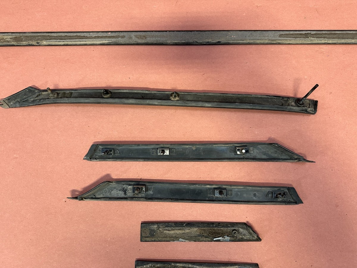 Toyota MR2 Body Impact Strip Trim Exterior Black 7 Pieces