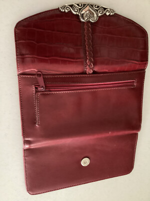 OKPTA 1519426 OK 0973628 Leather Wallet Magnet Closer Rich Brown 