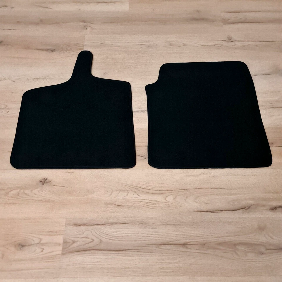 Alfombrillas coche para Smart for Two 98-2006 terciopelo impermeables alfombras negras nuevas Foto 3 de 4