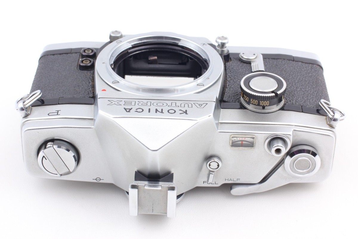 Exc+5 w/Case】 Konica Autorex P Full Half Frame Film Camera