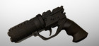 3D Printed Blade Runner 2049 Officer K’s Blaster - Replica - All Black