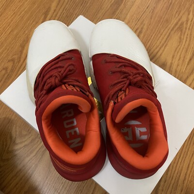 Adidas Harden Vol 1 Home Basketball Shoe Red White Boost 