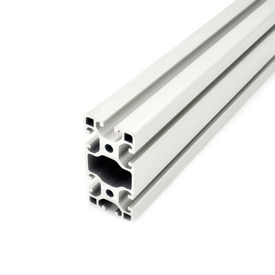 Aluminiumprofil 40x80L Nut 8 Typ I leicht 100-2.500 mm