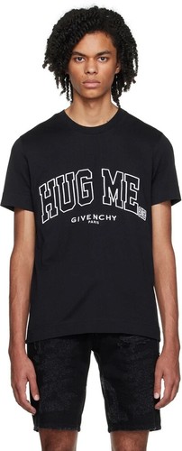 Givenchy L139111 Mens Black Cotton T-Shirt Size XL - Picture 4 of 4