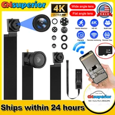 4K Ultra-HD Wireless 1080P Mini screw Module Pinhole DIY Camera DVR Cam w/ WI-FI