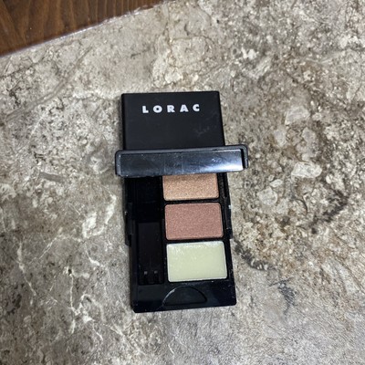 Lorac Eye It Kit In Shade Own It Bronze & Copper Eyeshadow, Clear Eye Gloss Rare