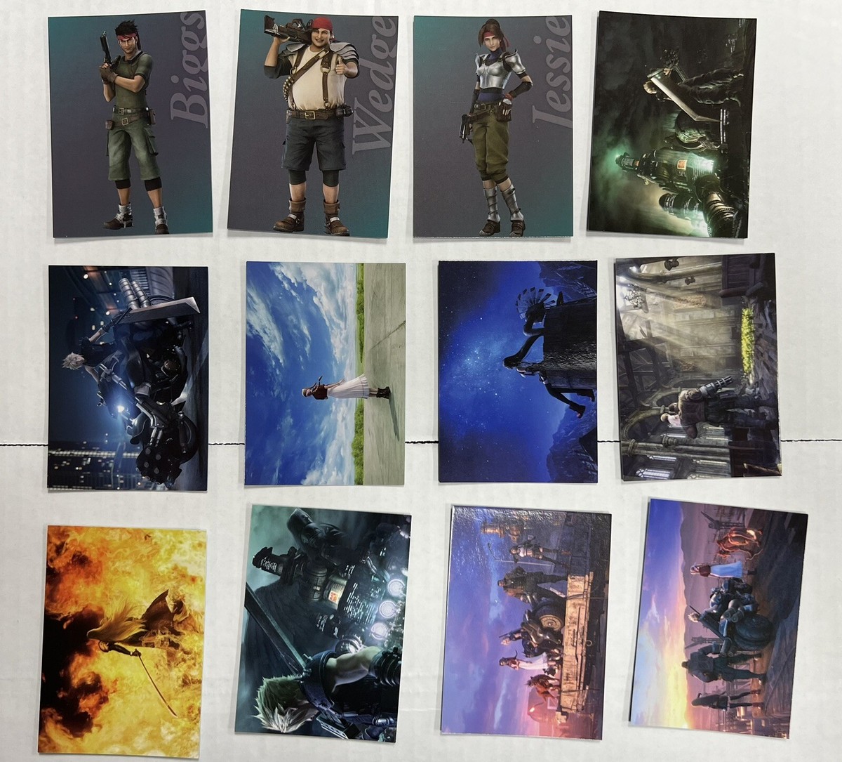 Final Fantasy VII Anniversary Art Museum Set of 99 Complete