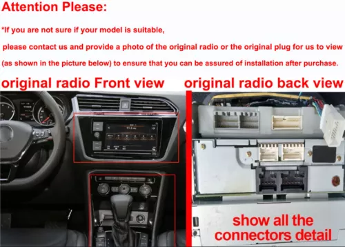 10.1'' CAR STEREO RADIO FOR DODGE DURANGO 2004-2009 ANDROID13 CARPLAY GPS NAV FM - Picture 3 of 20