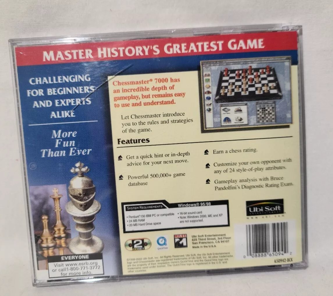  Chessmaster 7000 - PC : Video Games