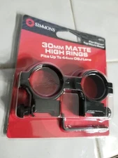 Simmons 30mm Matte High Rings 499175