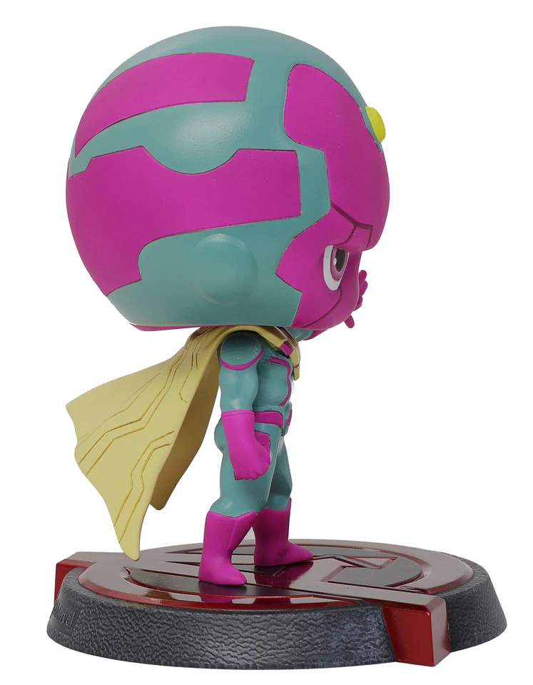 Marvel Super Hero Remix Bobble Head Series II Vision Avengers 5" Cute figure - Image 3 of 4