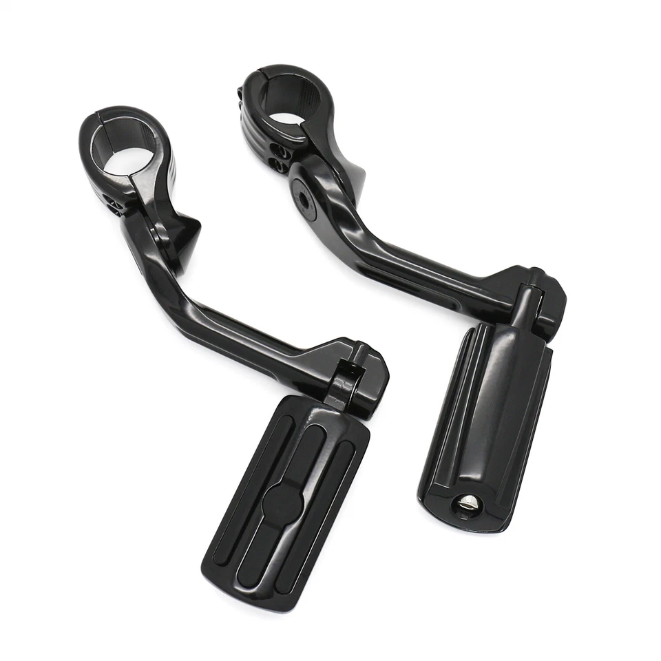 Подножки 1,25 дюйма с парой кронштейнов для Harley Dyna Fat bob FXDF 08-17 - Изображение 4 из 4