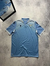 Macron S.S Lazio 2020/2021 Home Football Shirt Soccer Jersey Men’s Size XXL