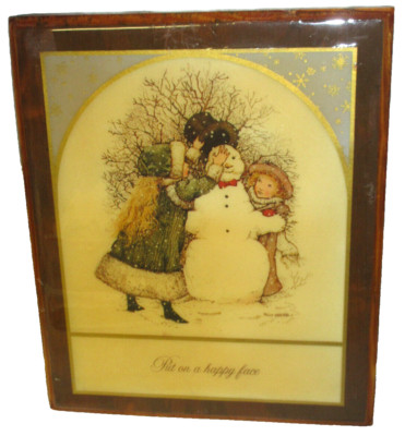 Holly Hobbie Art American Greetings  Wall Decor VTG  (HH13) NICE