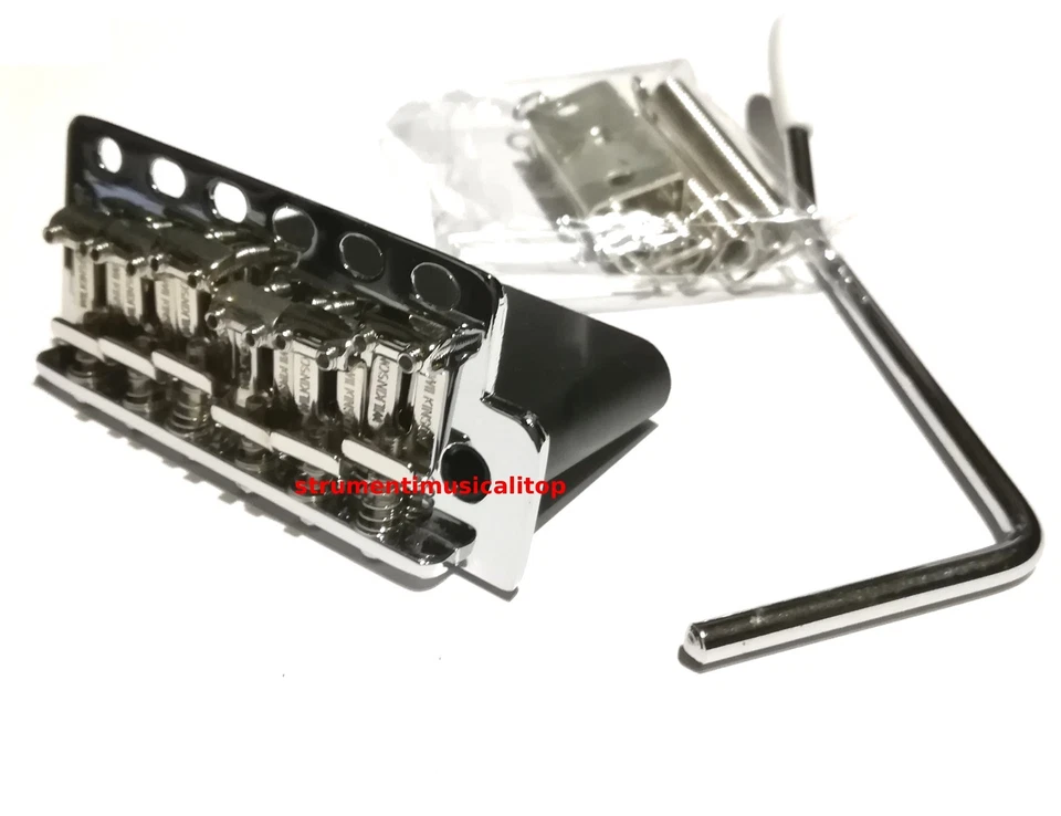 Ponte Wilkinson WV6 5+1 Stratocaster 6 Viti Vintage Tremolo Vibrato + accessori - Immagine 4 di 4