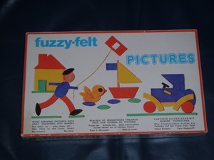 fuzzy felt vintage
