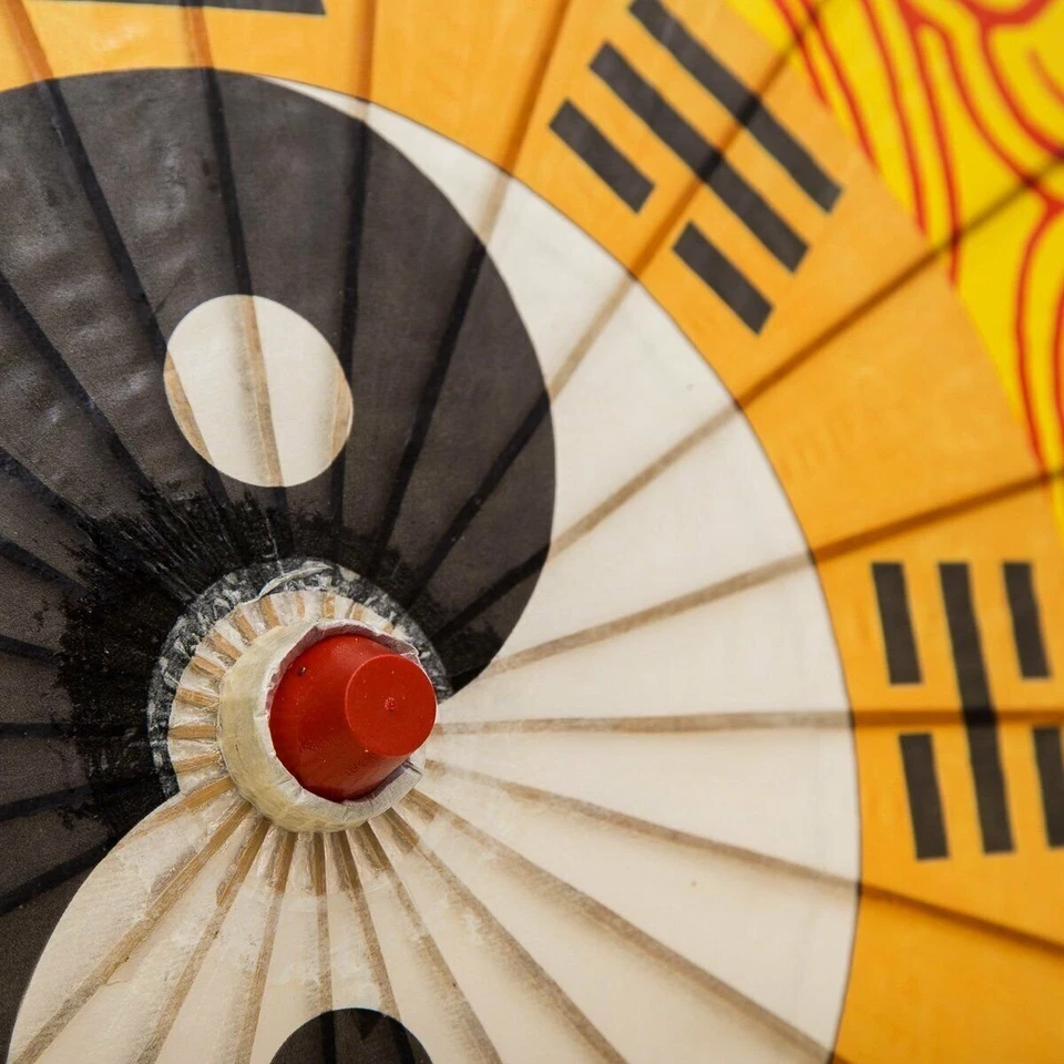 SUS COLECCIONABLES Impermeable Hecho a Mano Chino Papel Engrasado Paraguas Sombrilla 33"... Foto 3 de 4