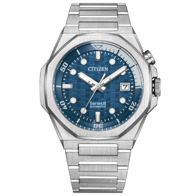 p*n様 【美中古】CITIZEN シリーズ8 890 NB6060-58L CITIZEN Series 8 NB6060-58L 890 Mechanical Automatic Watch Blue