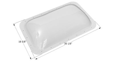 Skylight Dome SL1627C, Clear