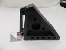 PERFORMANCE TOOL SOLID RUBBER WHEEL CHOCK BLACK W41001 MARINE BOAT