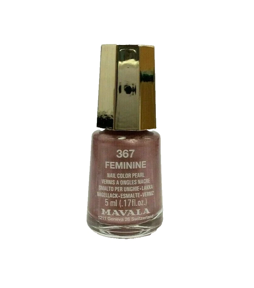 MAVALA 5 ml Mini Nagellack Pearl Feminine Rosé-Braun Perl Nail Color 367