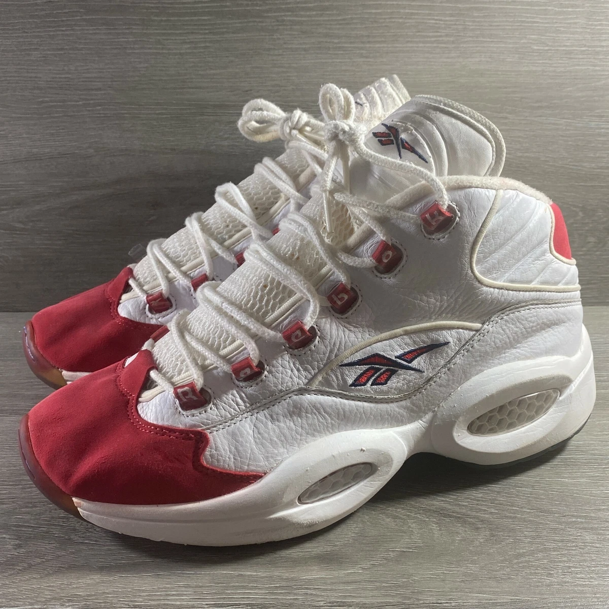 Reebok Question Mid Allen Iverson Men's Basketball Shoe Size 11.5