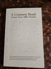 A Common Bond: Letters From Mlle Serafon 2001