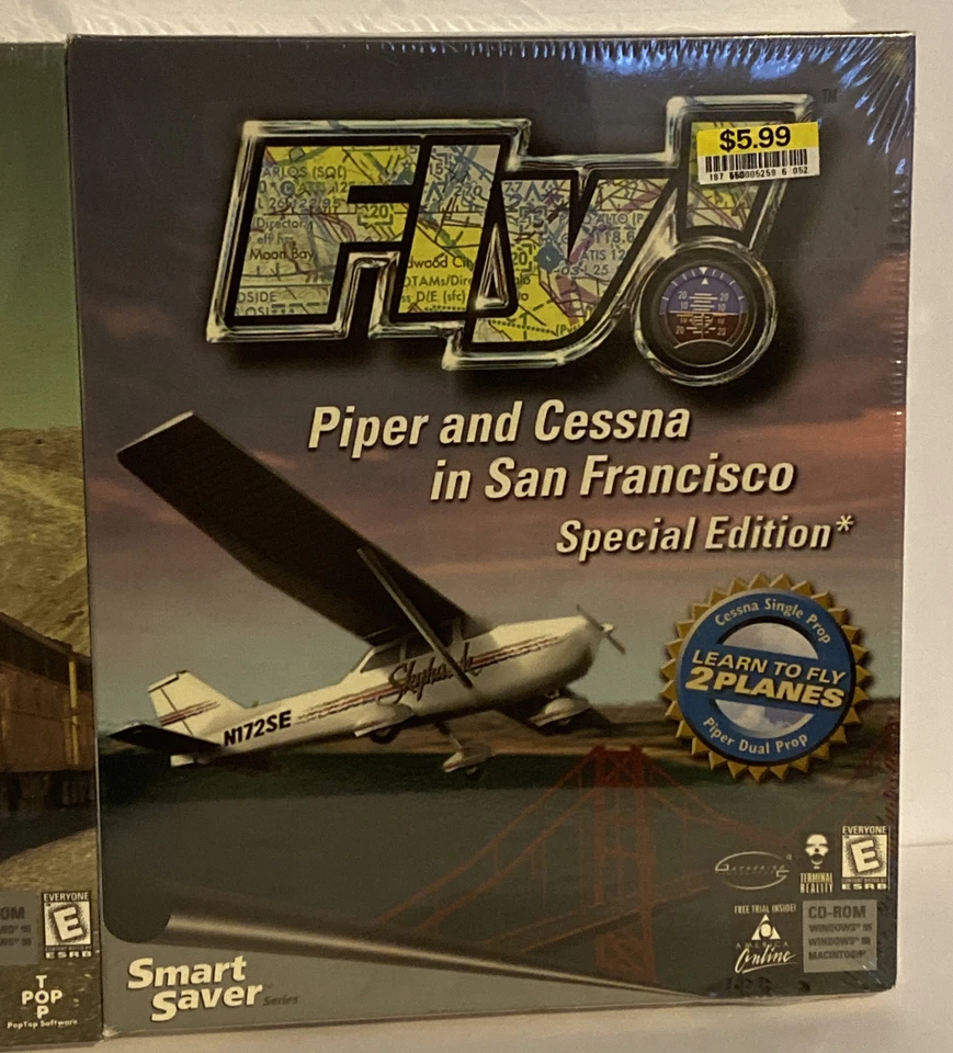 Fly! Piper and Cessna in San Francisco Special Edition & Trailroad Tycoon 2 - Image 3 of 4