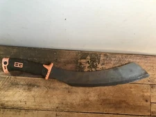 Gerber Bolo Machete Sword Knife Full Tang Carbon Steel (edge needs fixing)