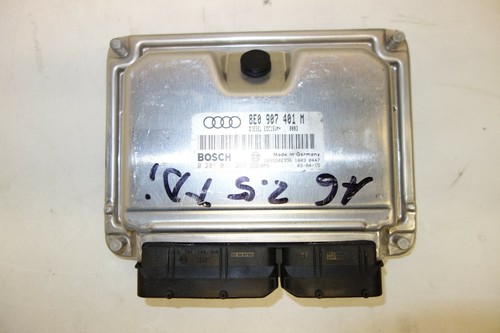 Audi A6 Motorsteuergerät 2,5 TDI 8E0907401M Bosch 0281011255 - Picture 2 of 2