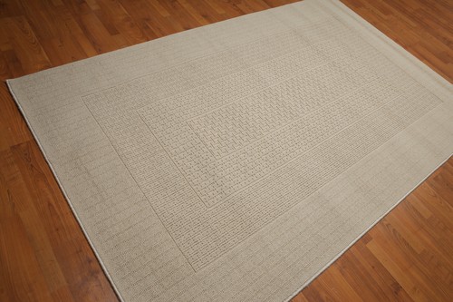 5'3" x 8'3" Authentic Karastan Wool and Acrylic Oriental Area Rug Beige - Picture 5 of 11