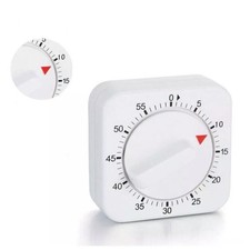 Mechanical Timer Game Count Down Counter 1Hr/60Min Alarm Kitchen Cooking Tool M