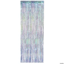 Iridescent Fringe Curtain - Add Sparkle and Glamour to Any Event with this Stunn