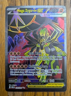 Mega Zygarde ex 104/088 Ultra Rare English - Pokemon TCG Perfect