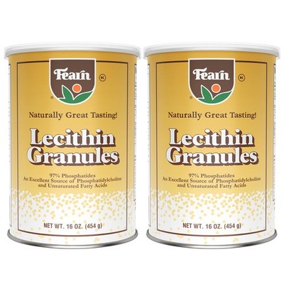 Fearn Natural Foods Soy Lecithin Granules   Fat Emulsifier with Essential Nutrie